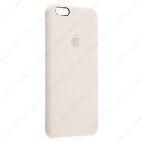 Накладка Silicone Case для Apple iPhone 6s Plus/ 6 Plus светло-серый