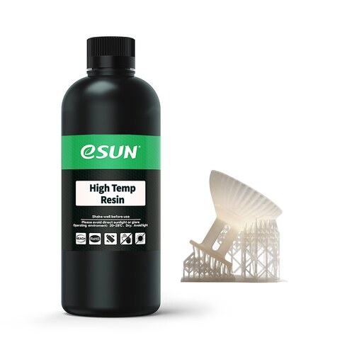 Фотополимерная смола eSUN High Temp Resin, 1 кг, прозрачный, HIGH TEMPERATURE RESIN-T