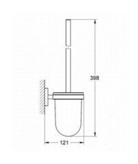 Туалетный ершик GROHE Essentials 40374001