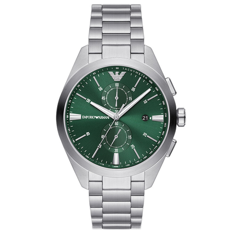 Наручные часы EMPORIO ARMANI Claudio AR11480 с хронографом, серебристый