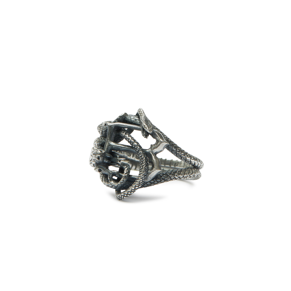 BLACK SIGN: BS×BLACK BOOTS SNAKE RING - buy online | BELIEF