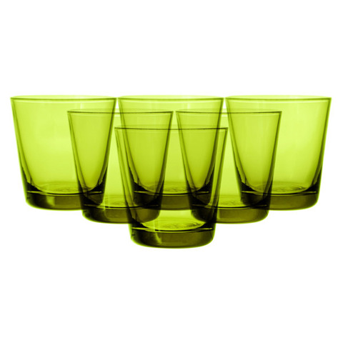 Набор стопок 6шт 80мл IVV Легкость зеленый