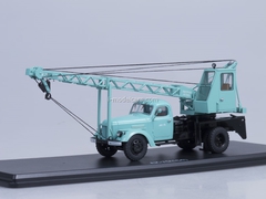 ZIL-164 Truck Crane AK-75 for exhibition VDNH turquoise Start Scale Models (SSM) 1:43