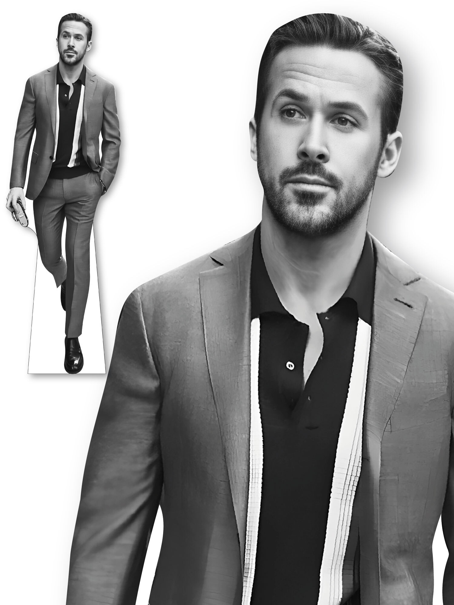 Ростовая фигура Райан Гослинг (Ryan Gosling) вид 10 (575х1800 мм ...