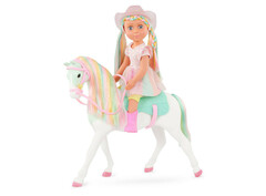 Glitter Girls Набор игровой с куклой Джиа 35 см. и лошадью (GG51162)