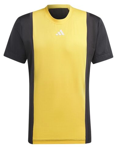 Теннисная футболка Adidas Heat.Rdy Pro FreeLift 3D Rib T-Shirt - orange/black