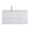 BelBagno ETNA-1200-2C-1A-SO-RW-L ETNA База под раковину подвесная с двумя выкатными ящиками и одной распашной дверцей, левосторонн.Rovere Moro,1209x462x500, ETNA-1200-2C-1A-SO-RW-L