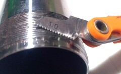 Перо вилки для KTM Duke 390 17-21 г.в. / 790 18-21 г.в. 43*500 mm