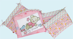 Бампер "Zoo Bear" (бежевый)