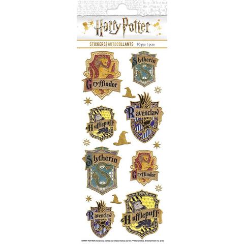 Стикеры Paper House Sticky Pix Faux Enamel Stickers - Harry Potter Crests