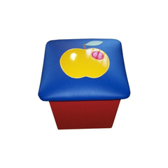 Пуфик с аппликацией Яблоко