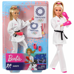 Кукла Барби Barbie Олимпийская спортсменка Каратистка Токио 2020