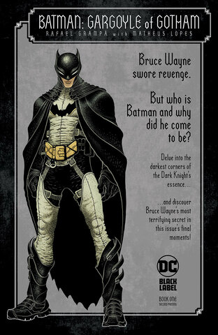 Batman Gargoyle Of Gotham #1 (Cover J)