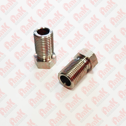 Болт полый 10 x 1,0 , AN03, нерж. Accossato