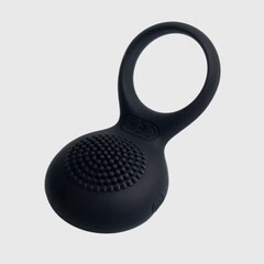 Эрекционное виброкольцо Tyler черный от SVAKOM