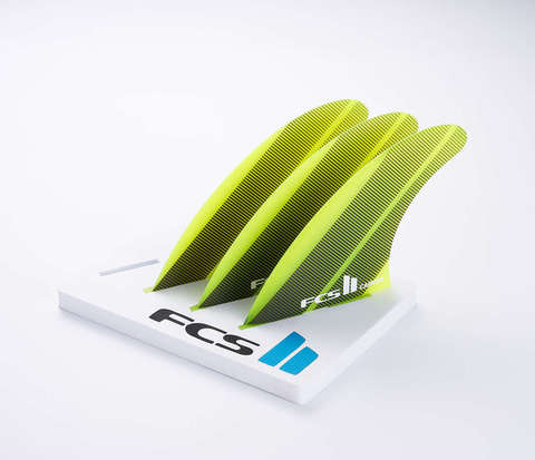 FCS II Carver Neo Glass Tri Fins Acid Gradient