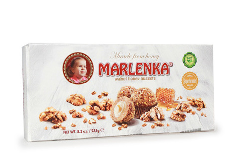 Шарики медовые Marlenka ореховые, 235г