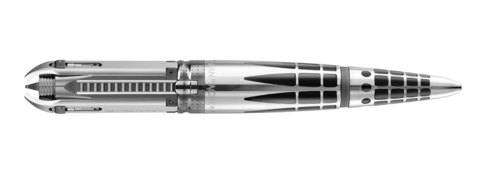 Ручка перьевая Caran d'Ache Astrograph High Gloss Rhodium Limited Edition M (1654.481)