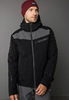 Элитный горнолыжный костюм 8848 Altitude Dimon Jacket Venture Black-Grey Melange 18 мужской