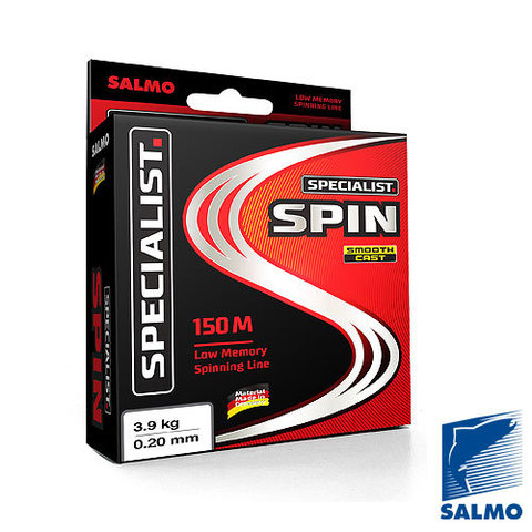 Леска монофильная SALMO Specialist spin 150m - 0,45