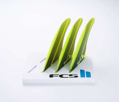 FCS II Carver Neo Glass Tri Fins Acid Gradient