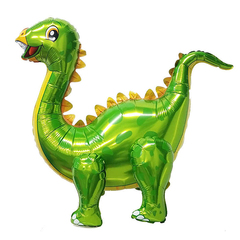 К Ходячая Фигура, Динозавр Стегозавр, Зеленый,  39''/99 см, 1 шт. (В упаковке)