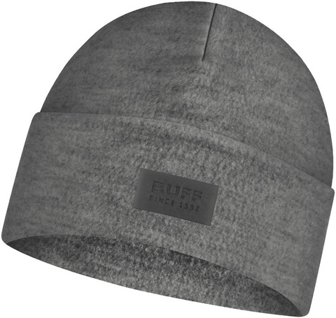 Шерстяная шапка с флисом Buff Hat Wool Fleece Grey фото 1