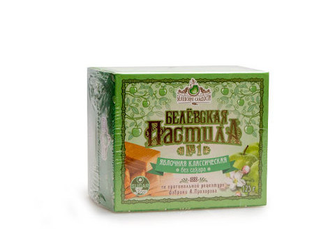 Белевская пастила яблочная, 125г