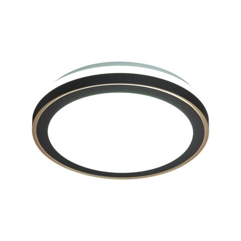 7620/DL PALE SN 046 Потолочный светодиодный светильник/белый/черный/медный LED 48Вт c ДУ 3000-4200-6300К D390 IP43 пульт ДУ AKUNA