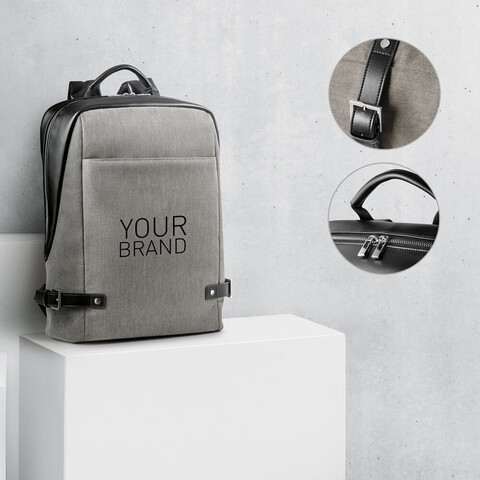 DIVERGENT BACKPACK II. Рюкзак для ноутбука до 15.6'' из ткани и PU