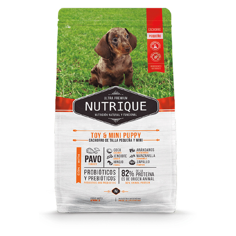 Сухой корм Vitalcan Nutrique Dog Puppy с индейкой для щенков мелких пород 1кг (Виталкан)