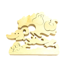 Развивающая игрушка"Ежик с грушей"с красками