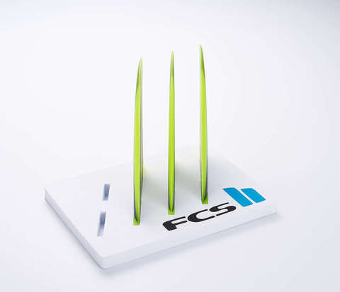 FCS II Carver Neo Glass Tri Fins Acid Gradient