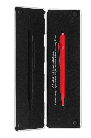 Ручка шариковая Caran d’Ache 849 Claim Your Style Edition 3 LE, Scarlet Red (849.564)