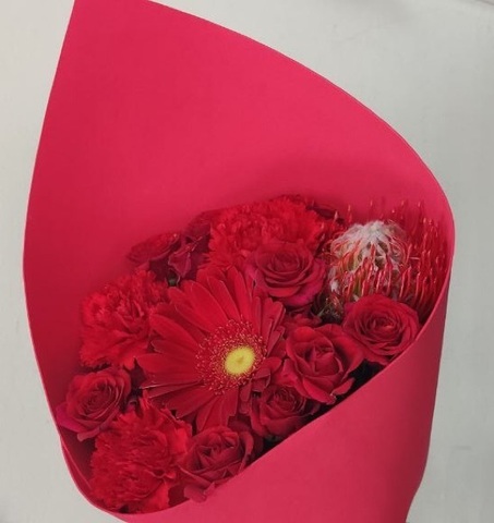 Букет «Любимый красный»