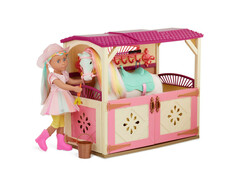 Glitter Girls Набор игровой с куклой Джиа 35 см. и лошадью (GG51162)