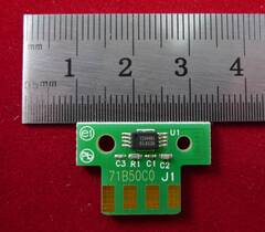 Чип Lexmark CS317/CS417/CS517/CX317/CX417/CX517 (71B50C0) Cyan, 2.3K High Quality (ELP Imaging®)