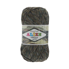 Alize Superlana Maxi Mozaic (75% акрил, 25% шерсть, 100гр/100м)