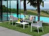 Подушка для дивана, Net Bench, серый Sunbrella