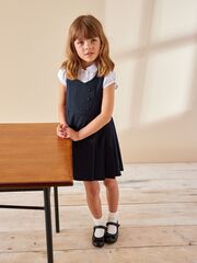 Сарафан школьный для девочки Next T40-837, Темно-синий