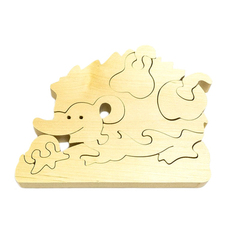 Развивающая игрушка"Ежик с грушей"с красками