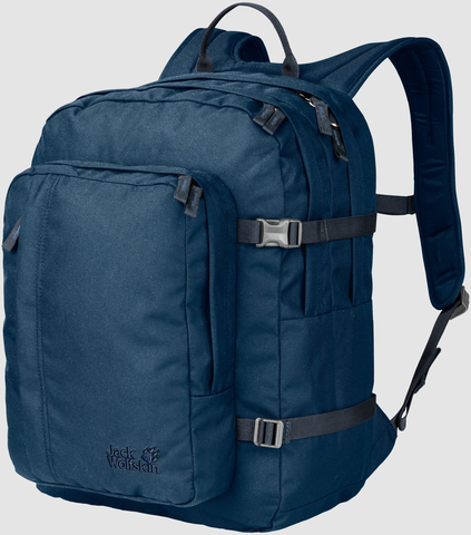 Картинка рюкзак городской Jack Wolfskin Berkeley poseidon blue - 1