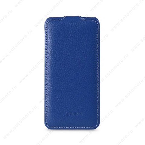 Чехол-флип Melkco для iPhone SE/ 5s/ 5C/ 5 Leather Case Jacka Type (Dark Blue LC)