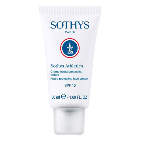 Sothys Athletics: Увлажняющий защитный крем с тоном (Hydra-Protecting Face Creame SPF 15)