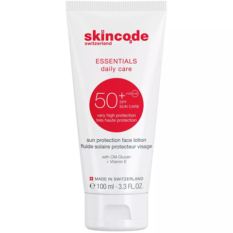 Skincode Essentials: Солнцезащитный лосьон для лица SPF 50 (Sun Protection Face Lotion SPF 50+)