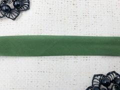 Косая бейка, ш. 2 см, хаки