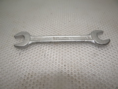 Ключ гаечный рожковый двухсторонний 13х14 MASCOT №22 CHROME VANADIUM