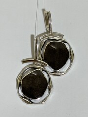Казерта (серьги из серебра)