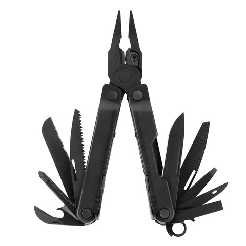 Мультитул Leatherman Rebar Black, 17 функций, нейлоновый чехол (831563) - Multitool-Leatherman.Ru