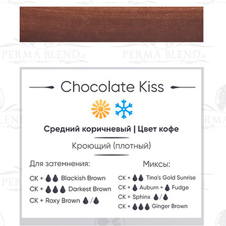 "Chocolate Kiss" пигмент для бровей  Permablend